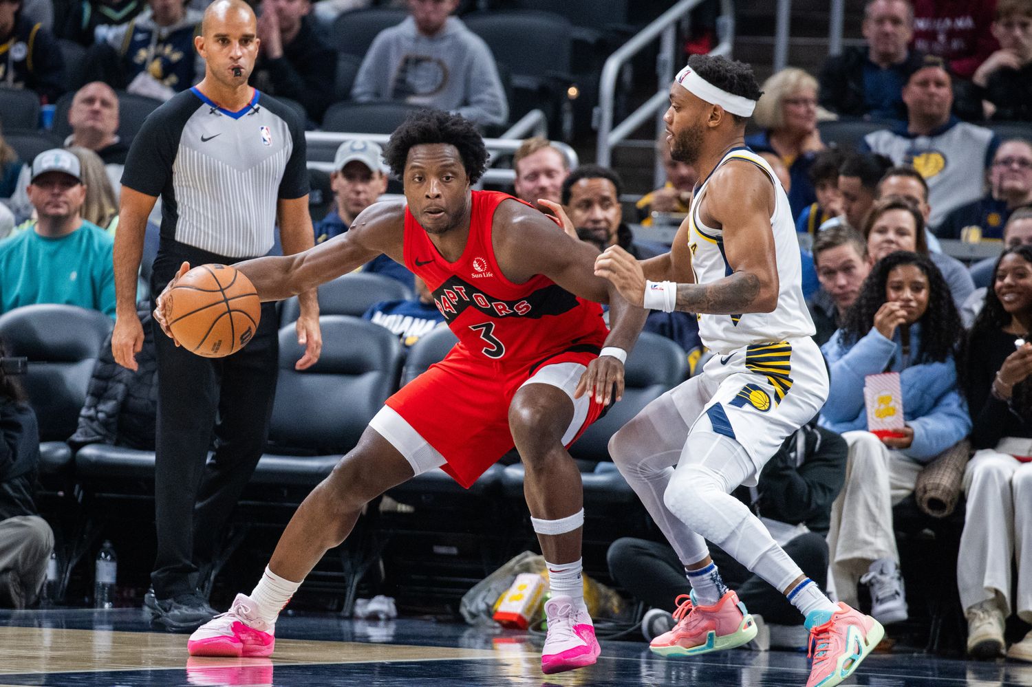 Bruce Brown OG Anunoby Indiana Pacers Toronto Raptors
